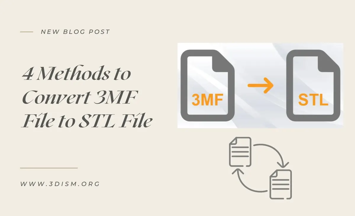 4 Methods to Convert 3MF File to STL File