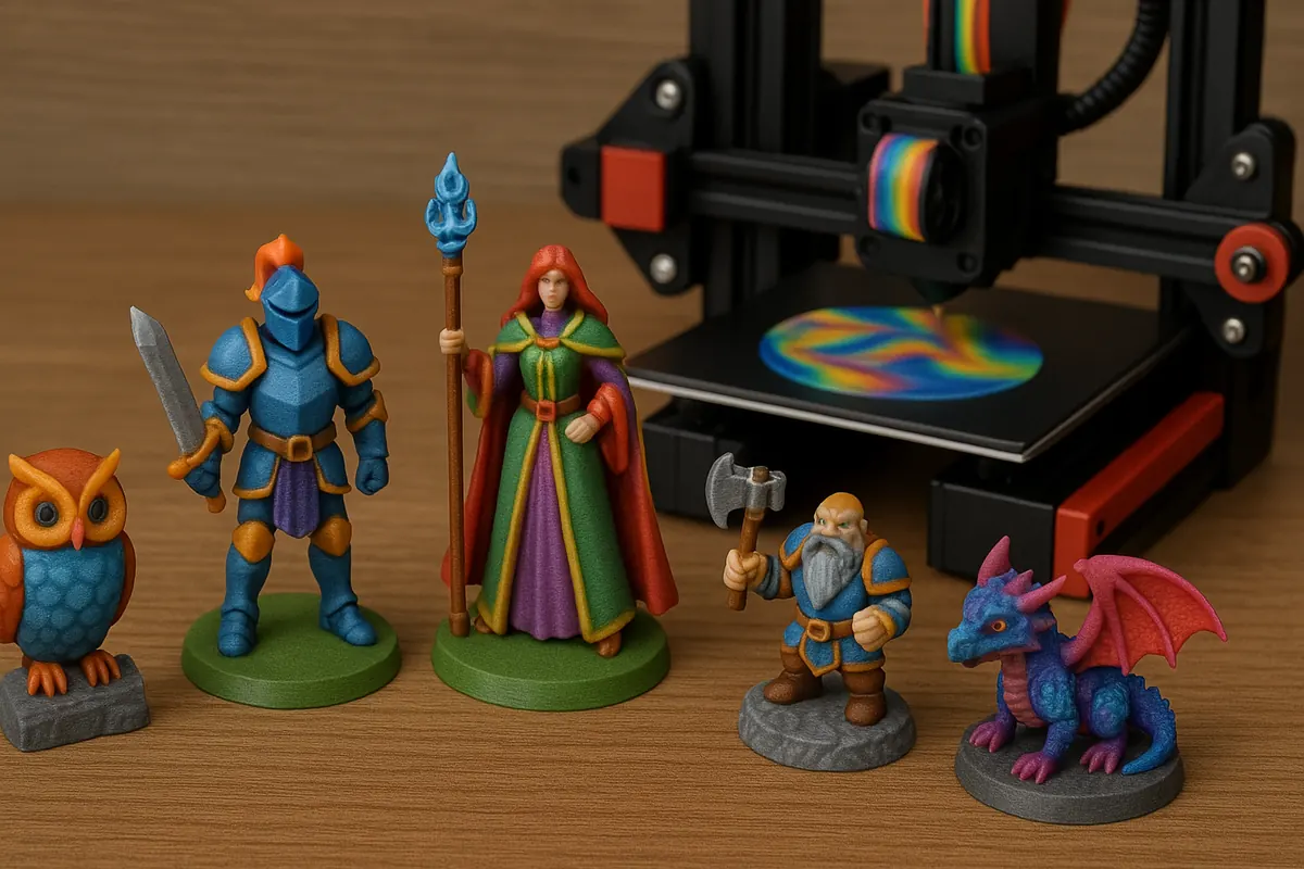 Best 3D Printer for Multicolor Miniatures (2025 Edition)