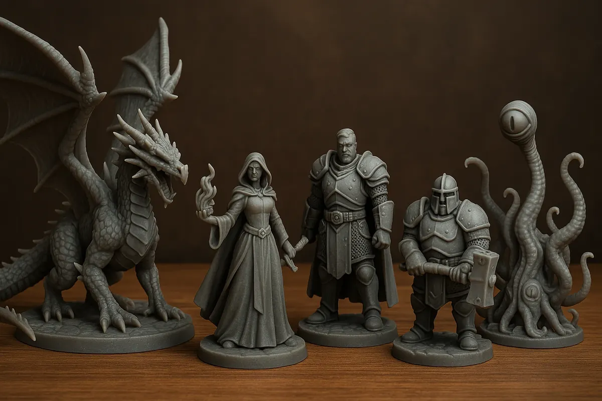 Best-Selling 3D Printed Miniatures in 2025
