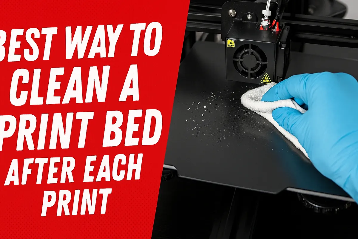Best Way to Clean a Print Bed After Each Print