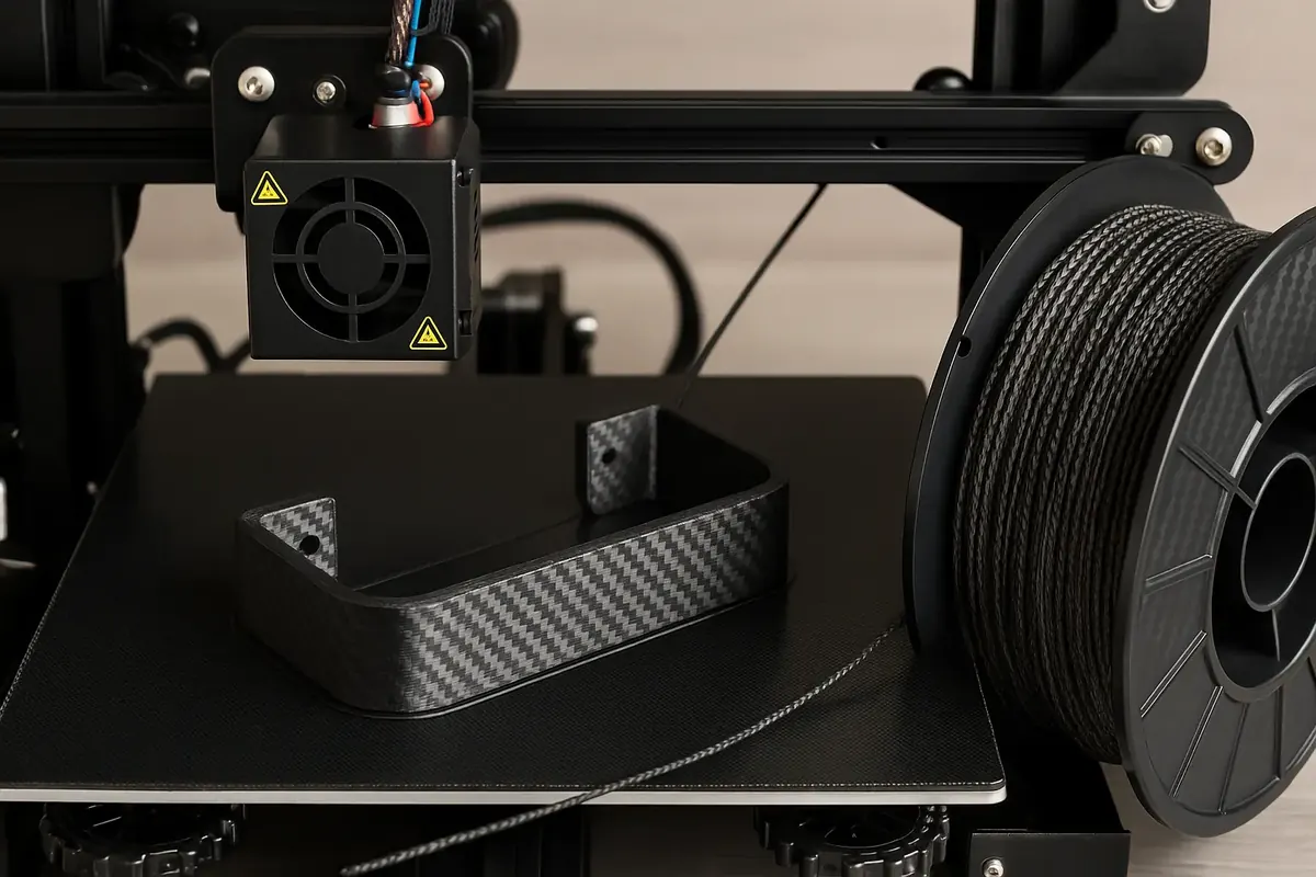 How to 3D Print Carbon Fiber Parts at Home (Complete Guide)