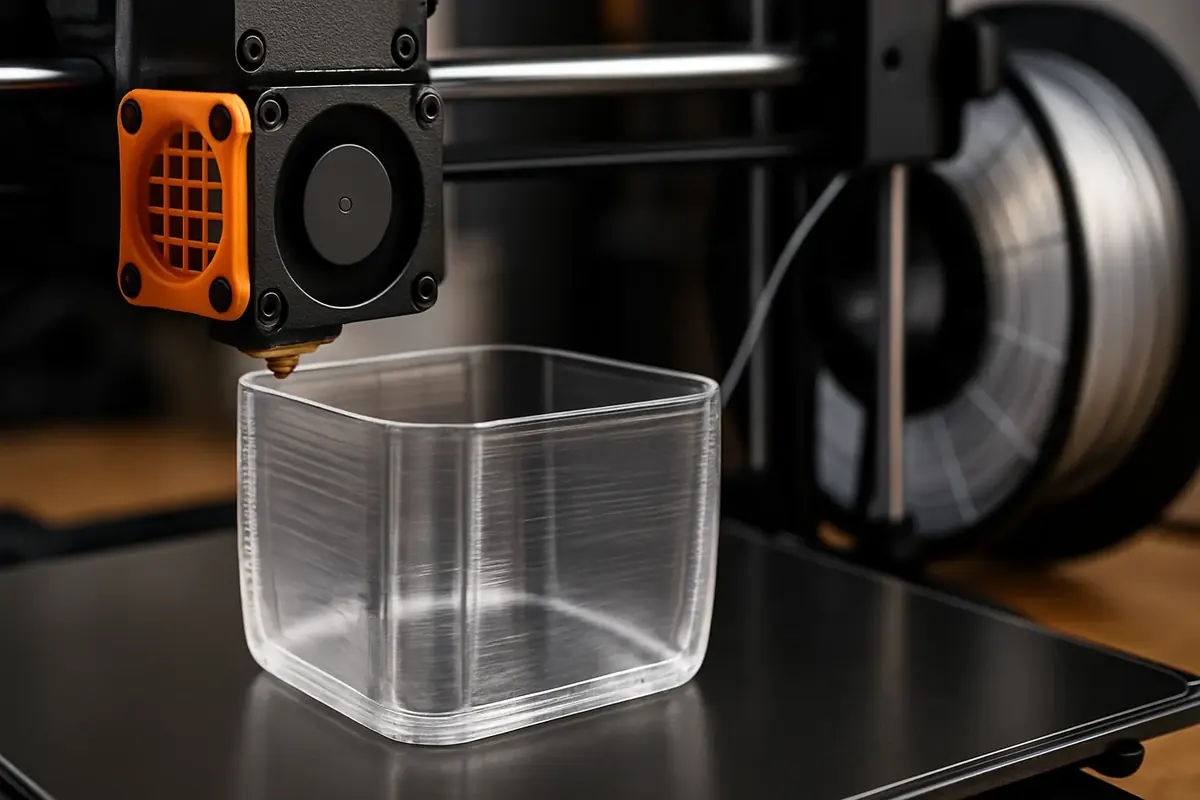 How to 3D Print Crystal-Clear Transparent Parts: Settings and Filaments