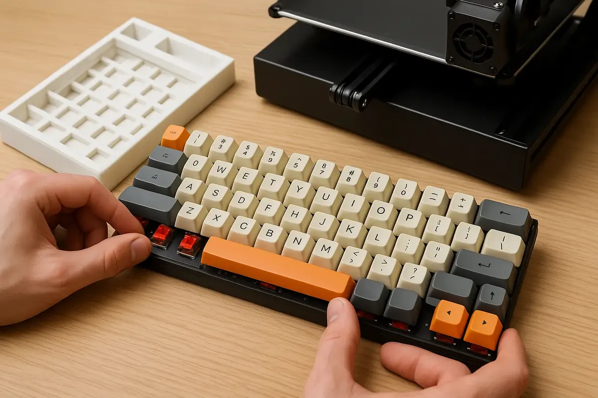 How to Design and 3D Print Custom Mechanical Keyboards