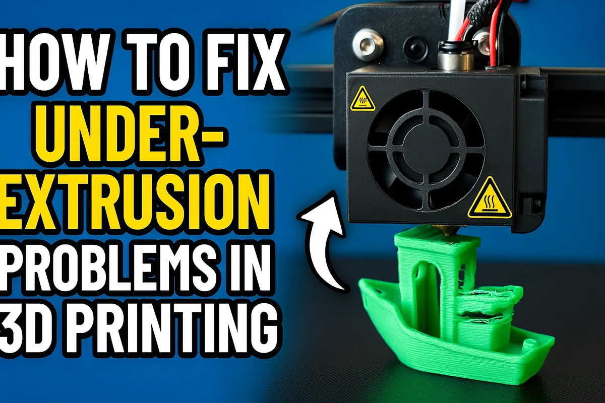 How to Fix Under-Extrusion Problems in 3D Printing?