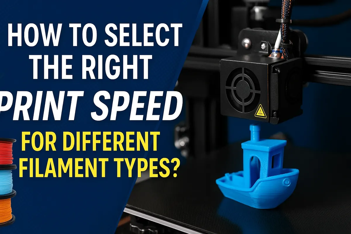 How to Select the Right Print Speed for Different Filament Types?