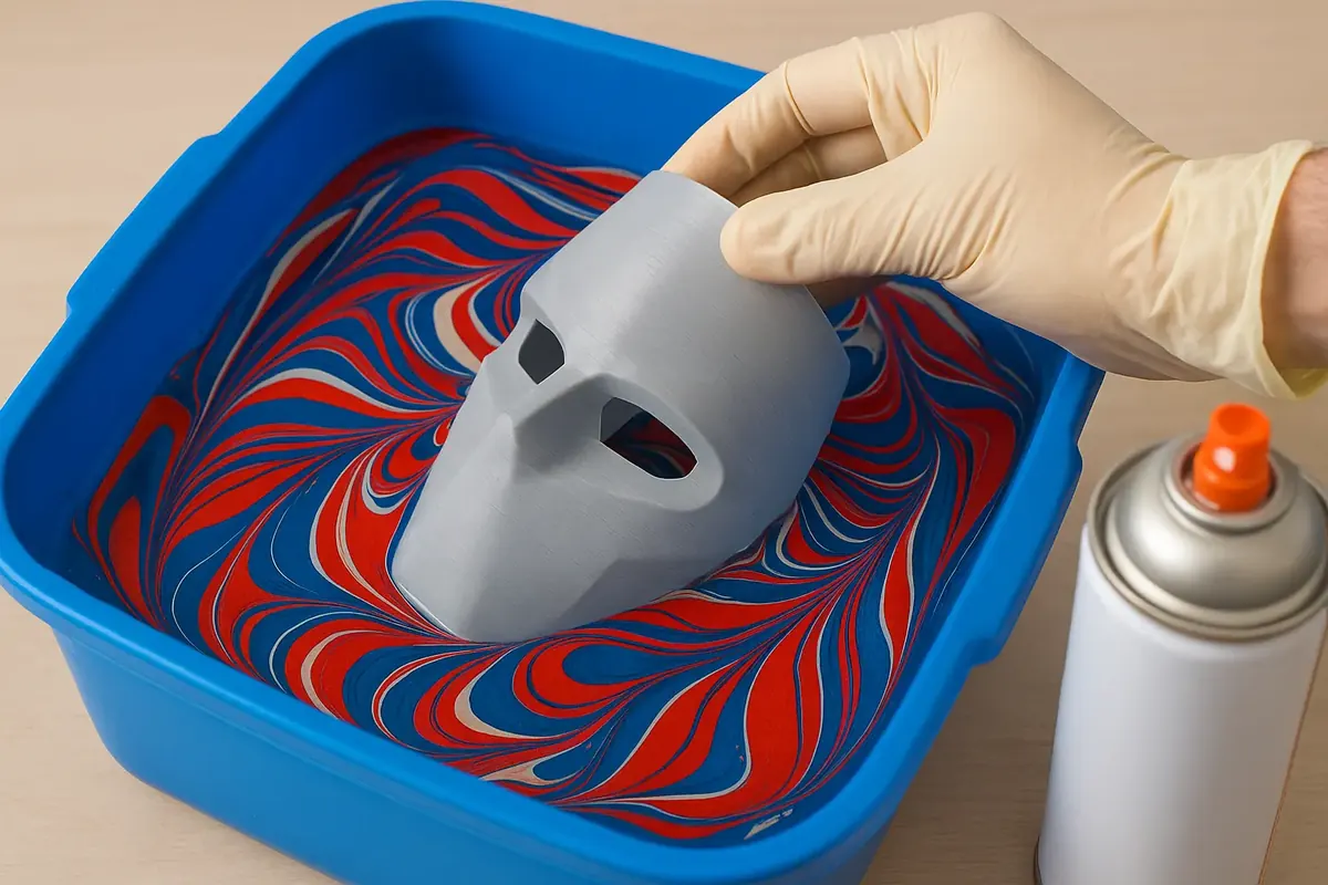 Hydro-Dipping 3D Prints: Step-by-Step Tutorial