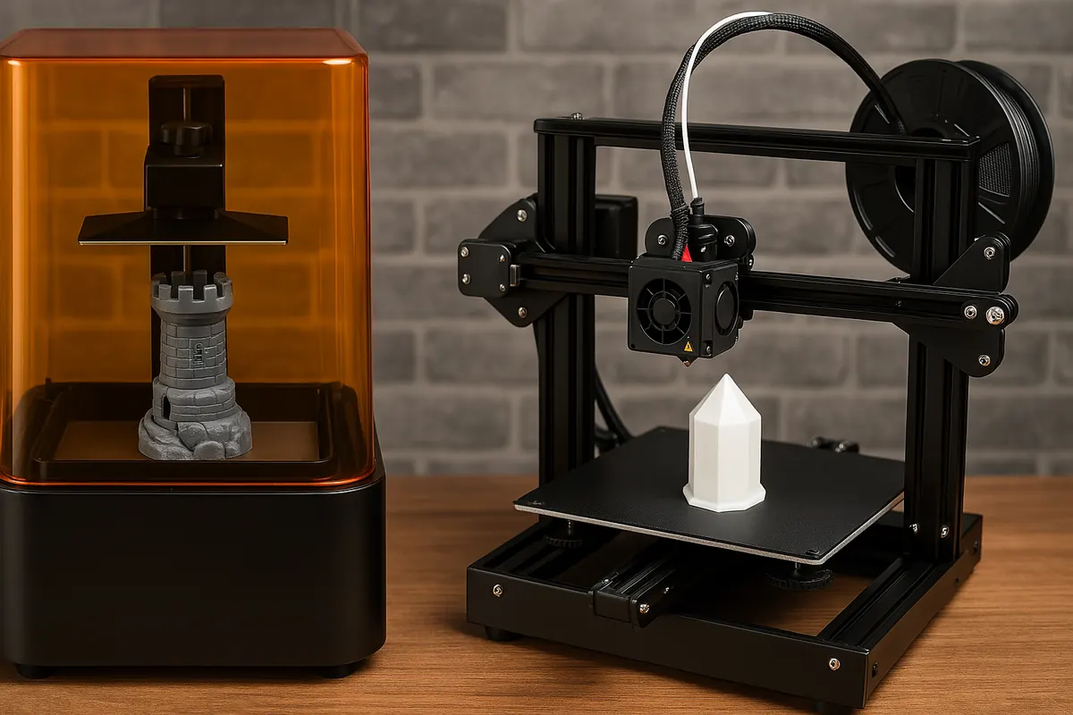 Resin vs FDM 3D Printing: Which Should You Choose in 2025?