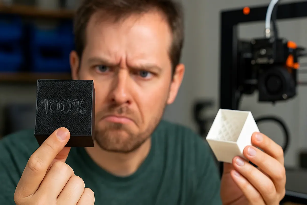 Why You Shouldn’t Use 100% Infill (and What to Do Instead)
