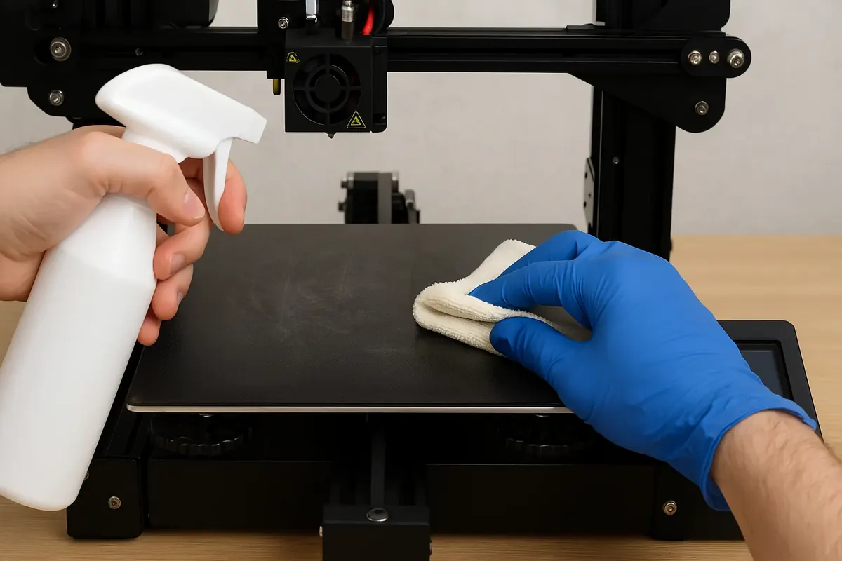 How to Clean Your 3D Printer Build Plate for Optimal Adhesion