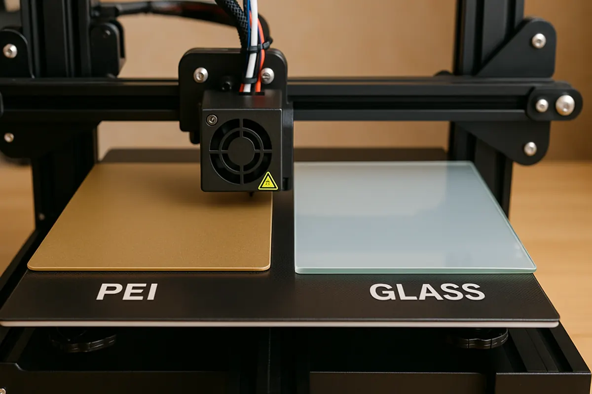 PEI vs Glass Build Plates: Which One Should You Choose