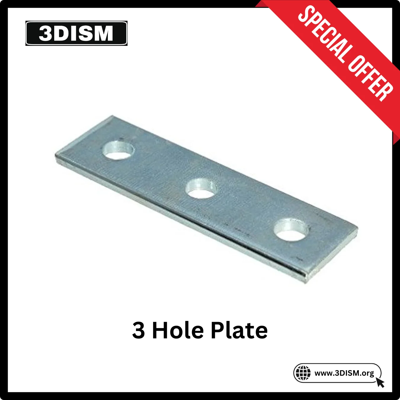 3 Hole Plate