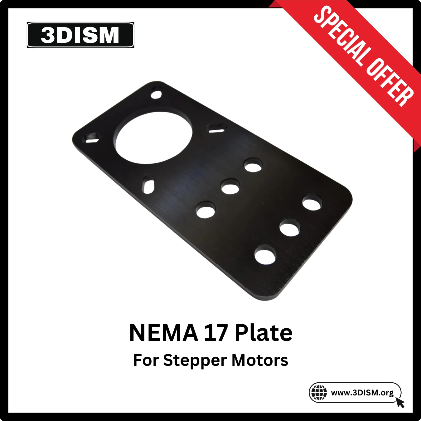 NEMA 17 Plate For Stepper Motors