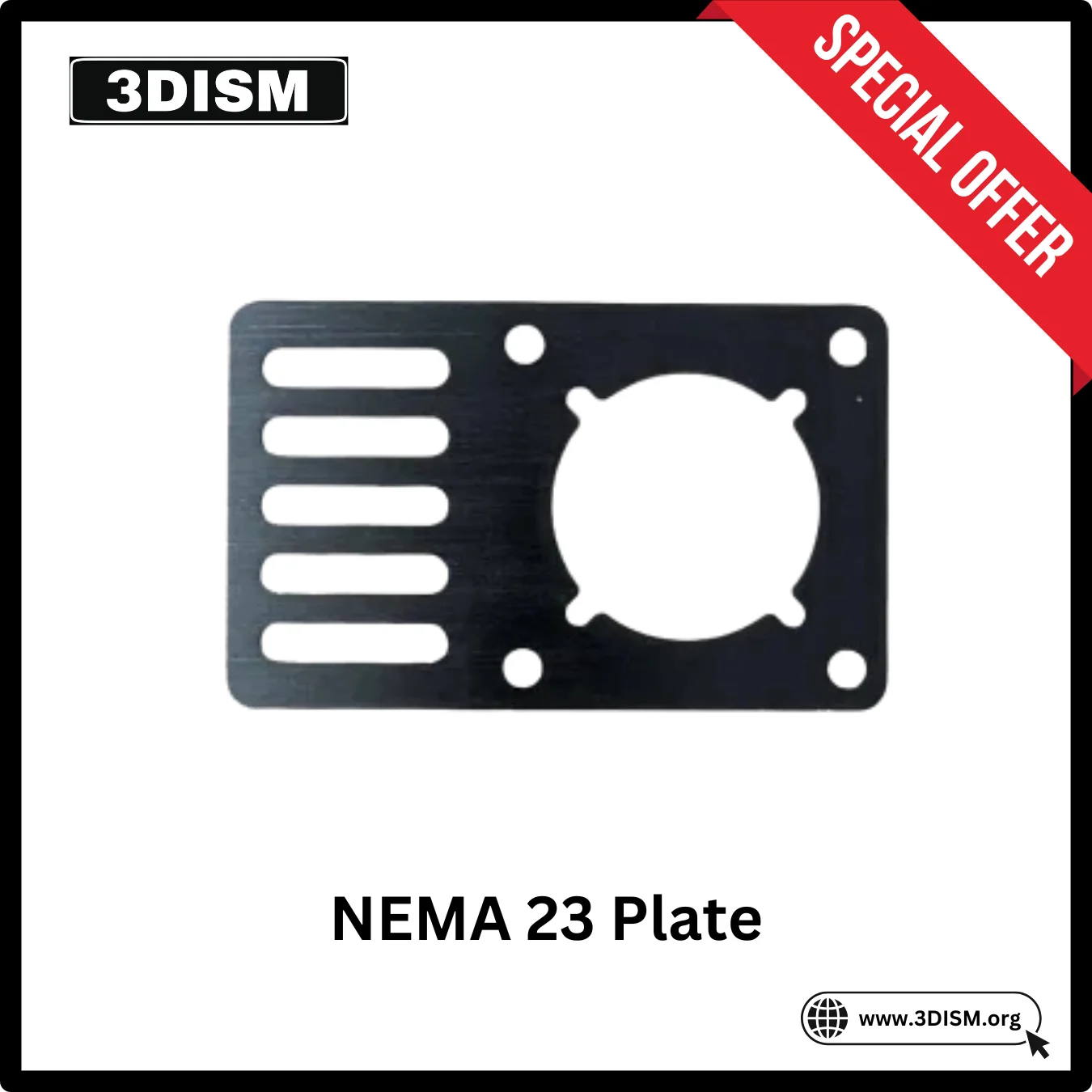 NEMA 23 Plate for V-Slot