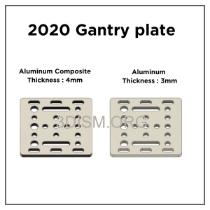 2020 Gantry plate Aluminum Composite Thickness 3mm & 4mm