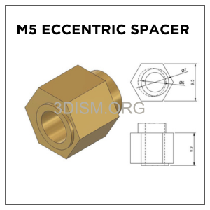 M5 Eccentric spacer