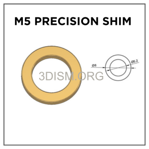 M5 precision shim