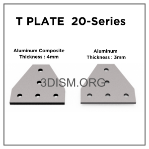 T Plate 20-Series Material Aluminum Composite Thickness 3mm & 4mm