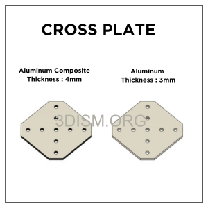 cross plate Aluminum Composite Thickness 3mm & 4mm