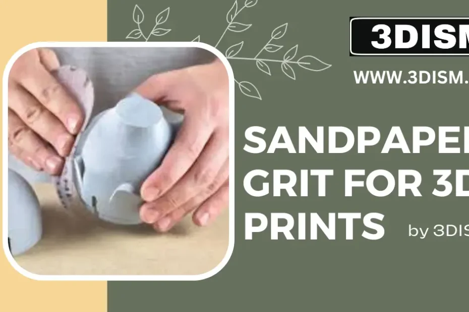 Sandpaper Grit for 3D Prints | How to use Sandpaper on 3D Prints?