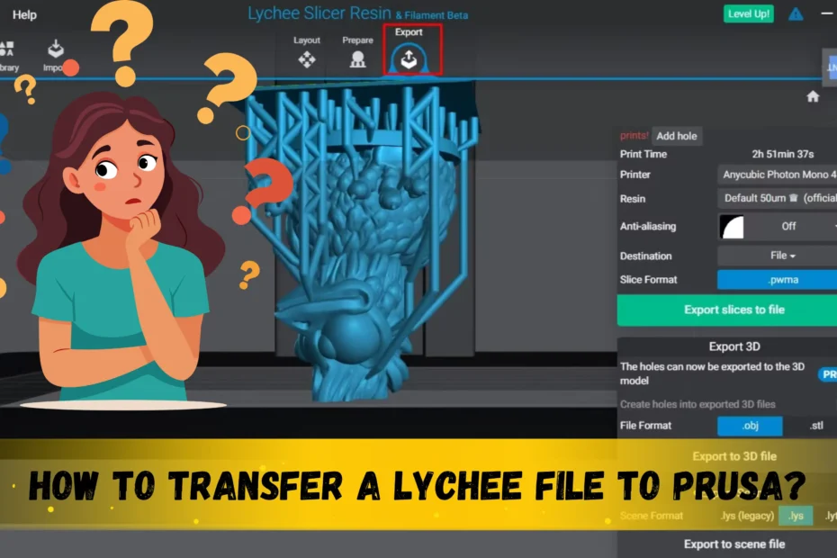 How to Transfer a Lychee File to Prusa?