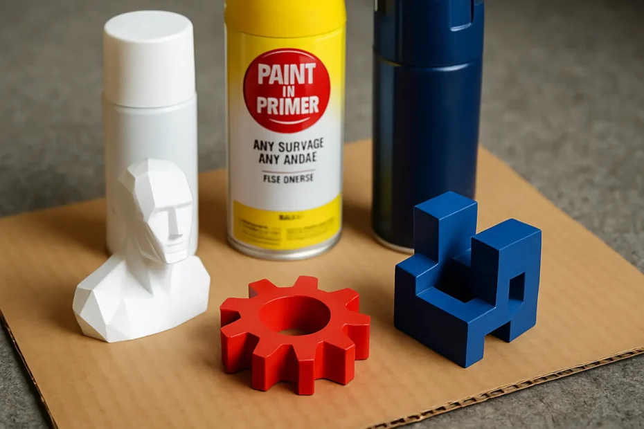 Best Spray Paints for Durable Finishes on 3D Printed Parts