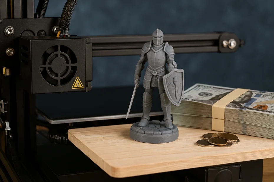 Earn 4,000 a Month by Selling 3D Printed Miniatures