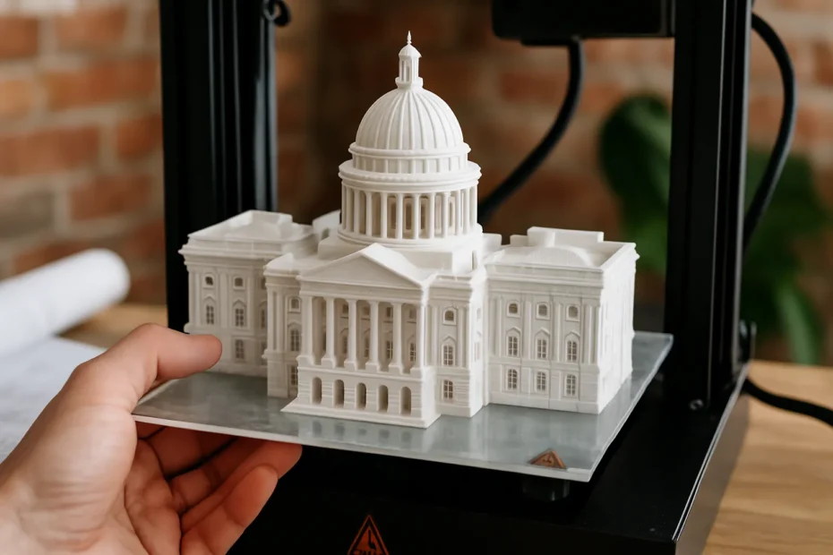 How to 3D Print Architectural Models With Fine Detail
