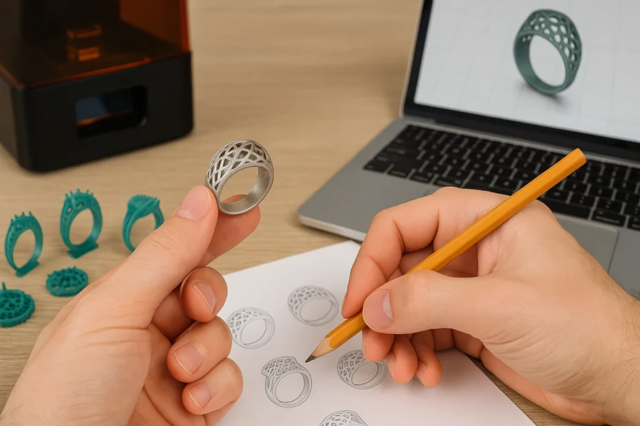How to Design Your Own 3D Printed Jewelry at Home