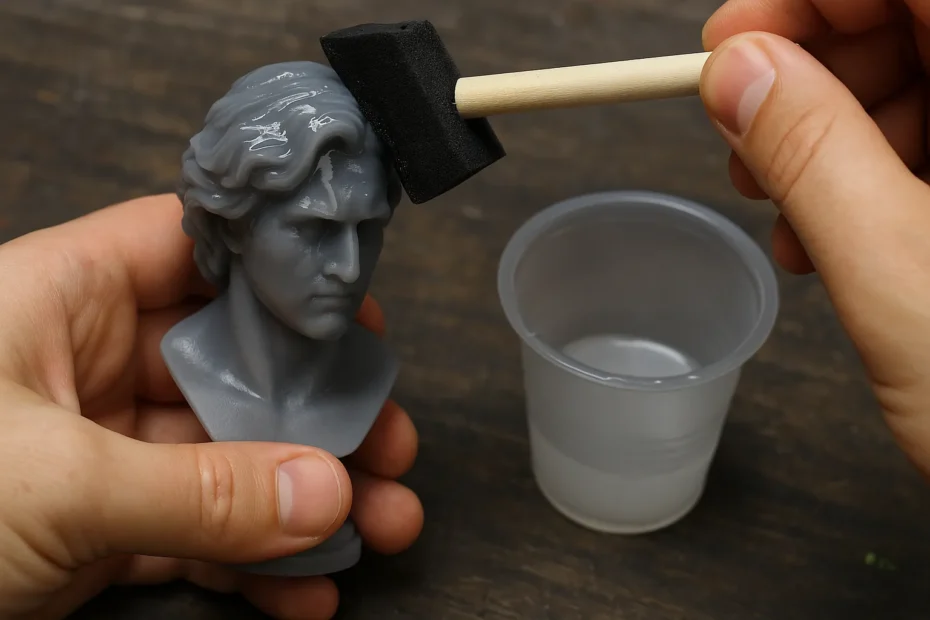 How to Smooth Resin Prints Without Sanding (Best Methods)