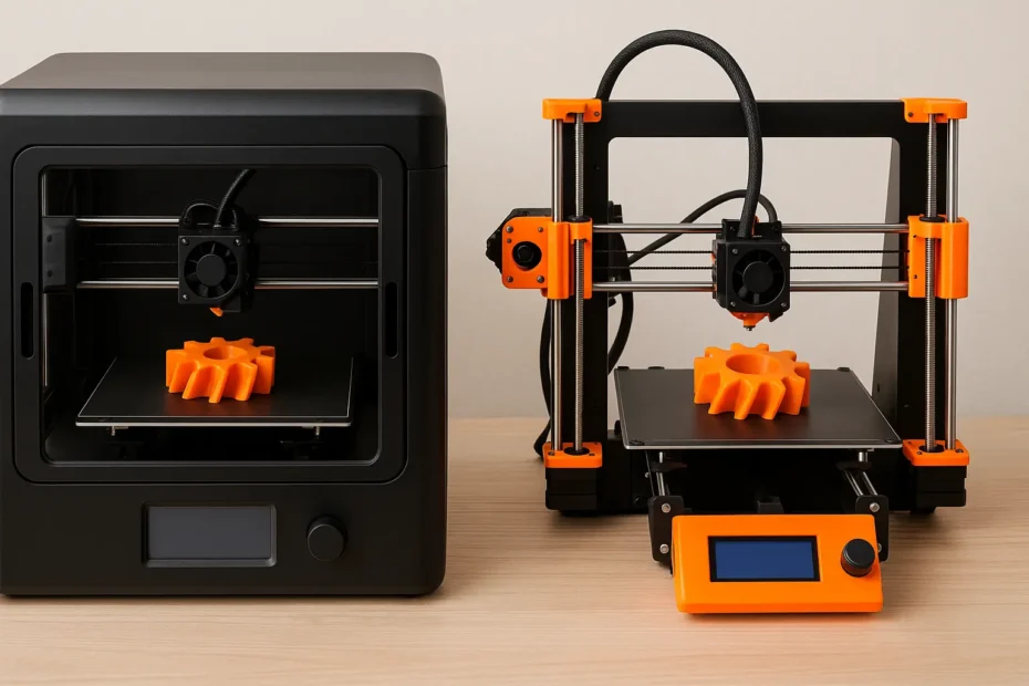 Pros and Cons of Enclosed 3D Printers vs Open Frame