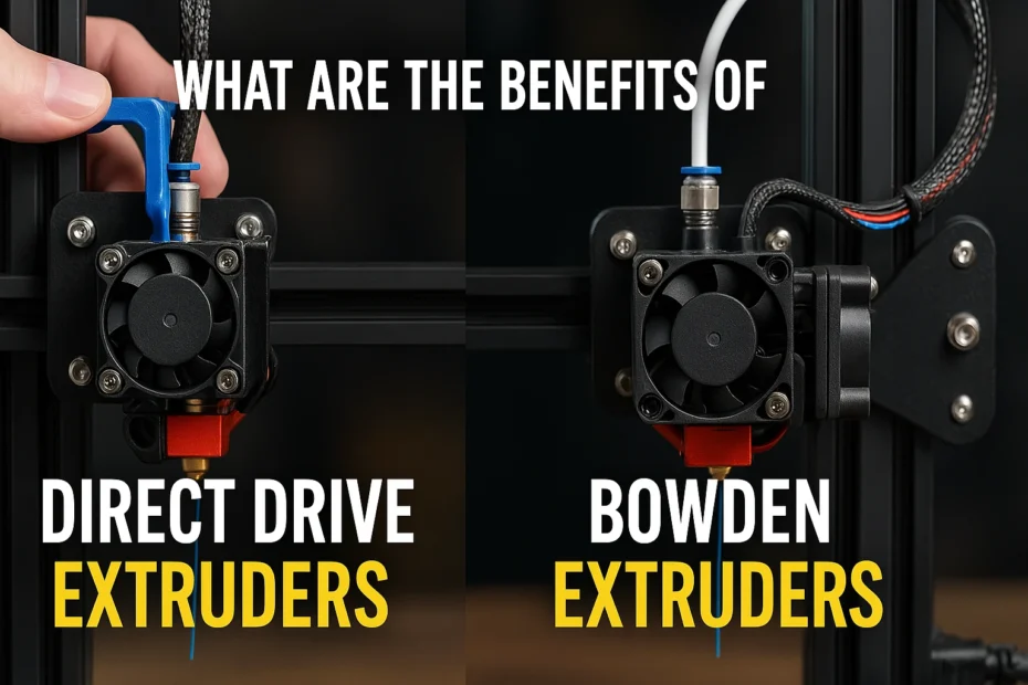 What Are the Benefits of Direct Drive Extruders vs Bowden Extruders