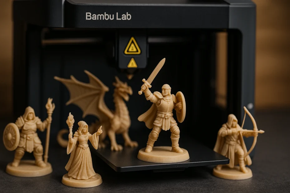 Why Everyone is 3D Printing Miniatures on Bambu Lab