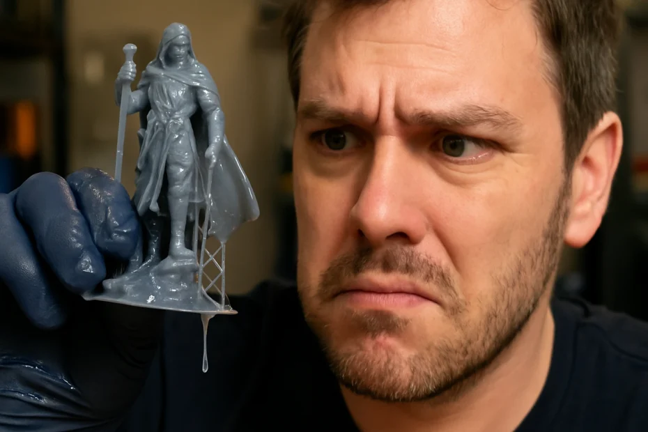Why Your Resin Prints Are Still Sticky (And How to Fix It)